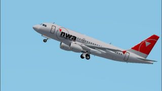 Screenshot 1 — Northwest-New Colors Airbus A319