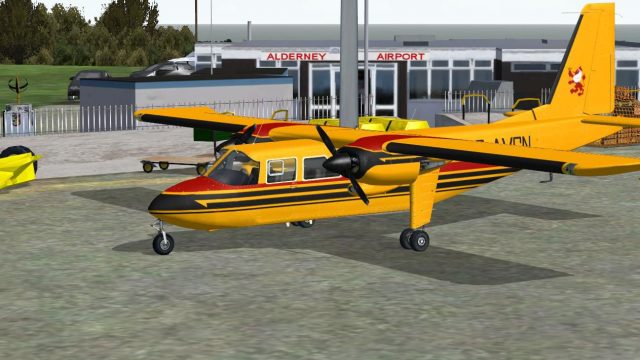 Screenshot 1 — Aurigny Britten-Norman Islander 1970