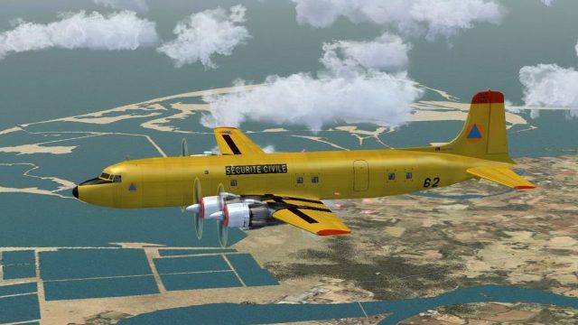 Screenshot 1 — Securite Civile Douglas DC6B