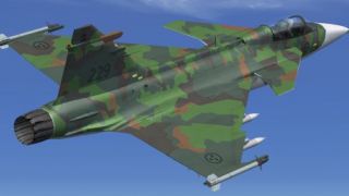 Screenshot 3 — Saab Gripen C Splinter Cammo