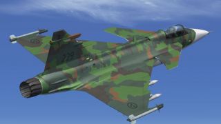 Screenshot 1 — Saab Gripen C Splinter Cammo