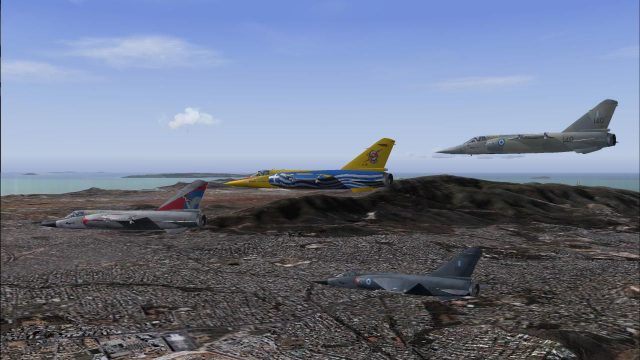 Screenshot 1 — Hellenic Air Force Mirage F.1CG