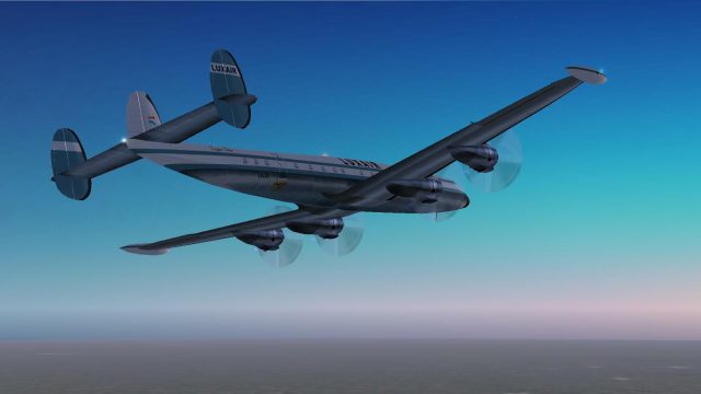 Screenshot 1 — Luxair Super Constellation L-1049G