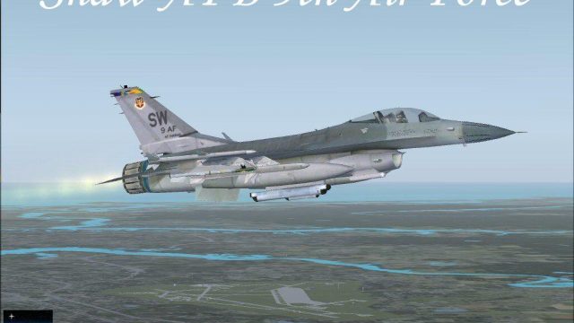 Screenshot 1 — Shaw AFB 9th F-16 Fighting Falcon