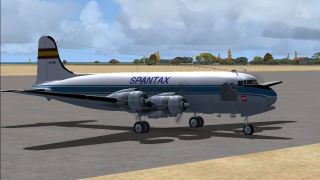 Screenshot 1 — Spantax Douglas DC-4 54
