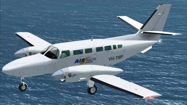 Screenshot 1 — Air South Reims Cessna 406 VH-TMP