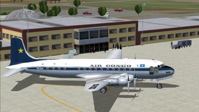 Screenshot 1 — Air Congo Douglas DC-6