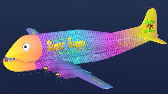 Screenshot 1 — Big Fish Air Cargo Boeing B-377 Guppy