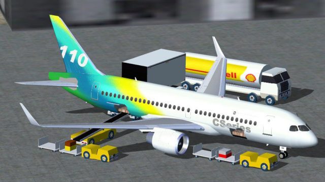 Screenshot 1 — Bombardier CSeries 110