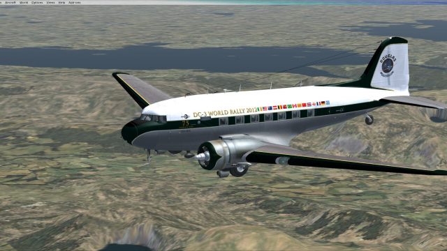 Screenshot 1 — DC-3 World Rally 2012