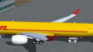 Screenshot 1 — DHL Airbus A350-900F Cargo