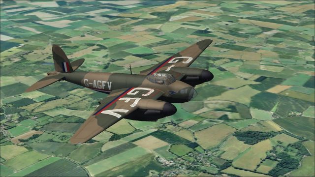 Screenshot 1 — BOAC DeHavilland Mosquito BIV