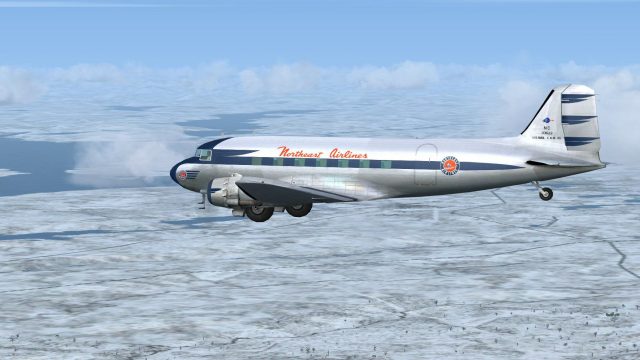 Screenshot 1 — Northeast Airlines Douglas DC-3