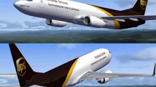 Screenshot 1 — UPS Boeing 737-800