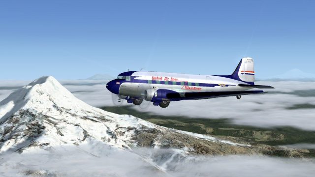 Screenshot 1 — United Airlines Douglas DC-3