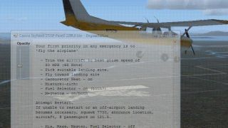 Screenshot 1 — In Flight Emergencies Demo
