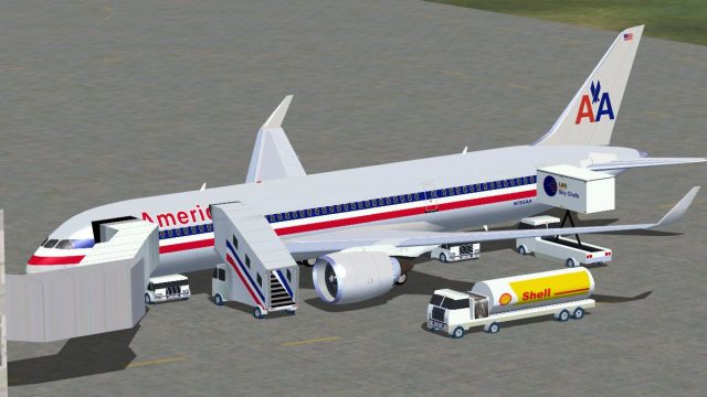 Screenshot 1 — American Airlines Boeing 787-3
