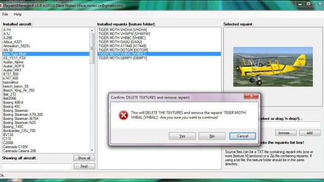Screenshot 1 — RepaintManagerX V1.01