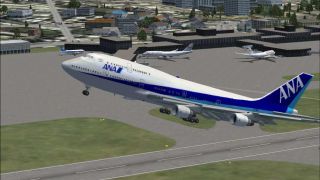 Screenshot 3 — All Nippon Airways Boeing 747-400 Revision
