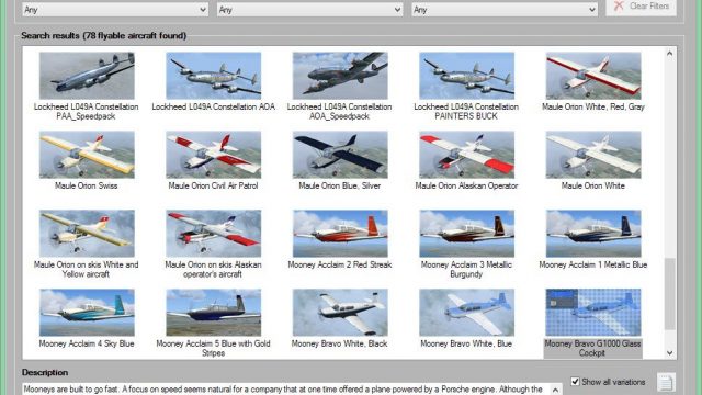 Screenshot 1 — FSX/P3D SimLauncher V7.2