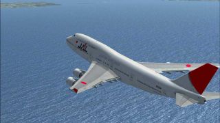 Screenshot 3 — Japan Airlines Boeing 747-400 revision