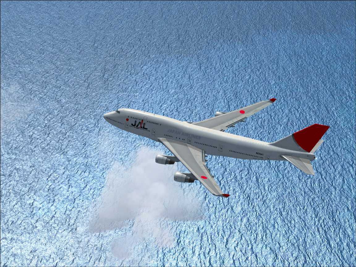 Japan Airlines Boeing 747-400 revision for FSX