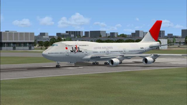 Japan Airlines Boeing 747-400 revision for FSX