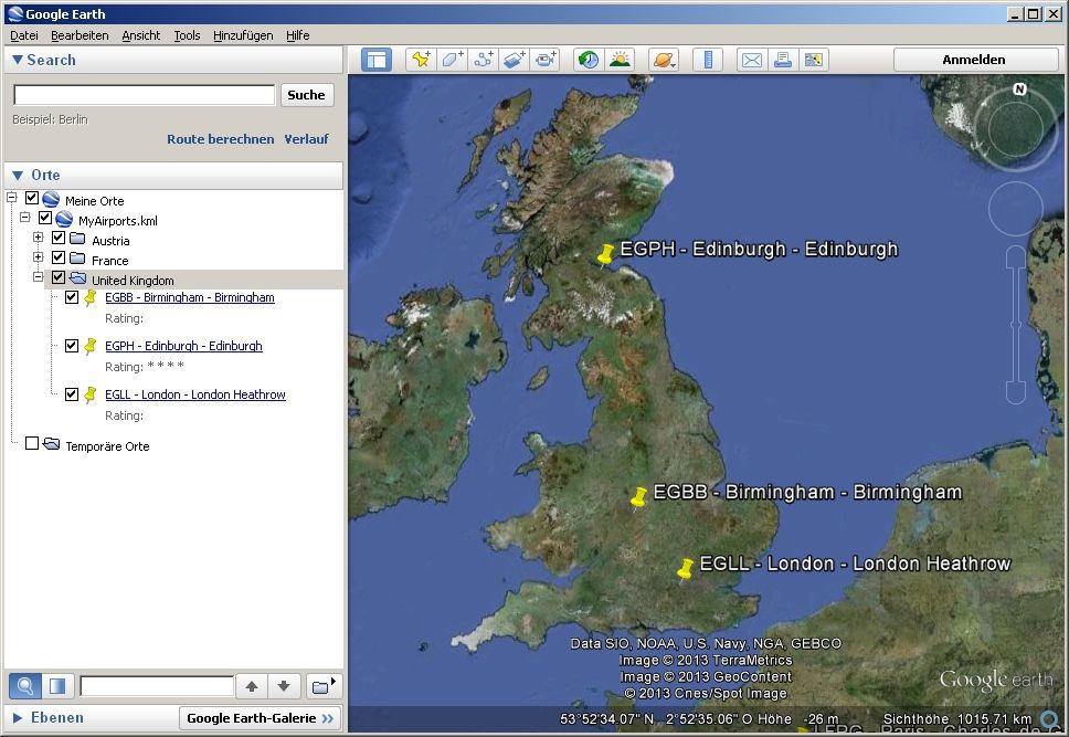 FSX Google Earth Tracker