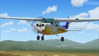Screenshot 4 — Fictional Multicolor Cessna C172