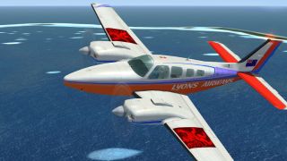 Screenshot 3 — Multicolor Beechcraft Baron 58