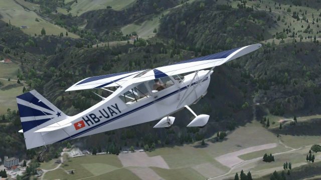 Screenshot 1 — Realair Citabria Swiss Texture