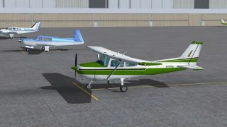 Screenshot 3 — Green And White Cessna 172 N7379G