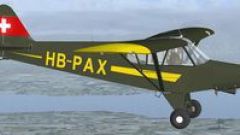 Screenshot 2 — Yverdon Piper Super Cub HB-PAX