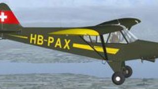 Screenshot 2 — Yverdon Piper Super Cub HB-PAX