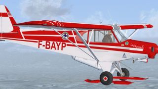 Screenshot 1 — Mont Blanc Piper Super Cub Final Version