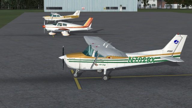 Screenshot 1 — Air Dog Cessna 172 N7029X