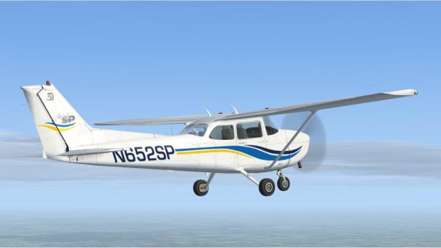 Screenshot 1 — Cessna C172S N652SP