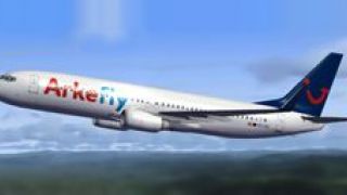 Screenshot 1 — Arke Fly Boeing 737-800