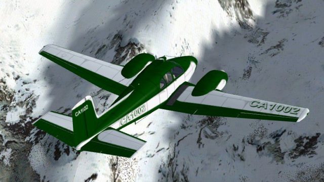 Screenshot 1 — Beechcraft Twin Bonanza
