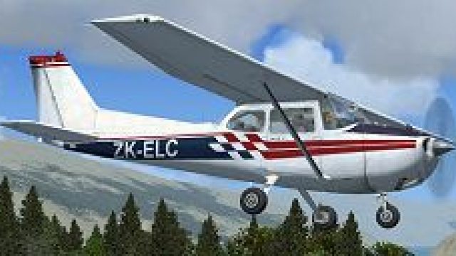 Screenshot 1 — Cessna 172 ZK-ELC