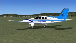Screenshot 1 — Bluegrass Airlines Beech Baron 58