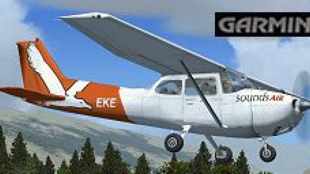 Screenshot 1 — Sounds Air Cessna 172 ZK-EKE W/Garmin 1000 