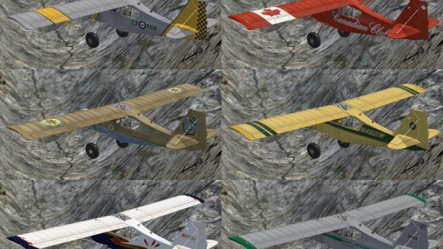 Screenshot 1 — 13 Pack Texture Set For RealAir Scout