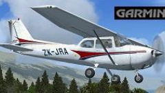 Screenshot 1 — Ardmore Aerodrome Cessna 172 ZK-JRA W/Garmin 1000