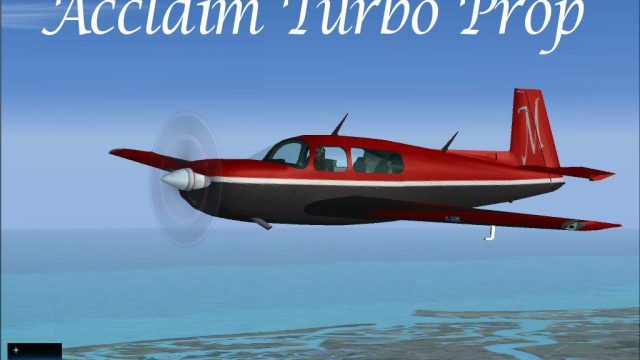 Screenshot 1 — Red/Black Mooney Acclaim Turbo Prop 2