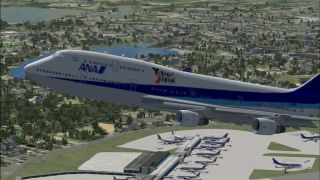 Screenshot 1 — All Nippon Airways Boeing 747-400 repaint by Ichro Yamamoto