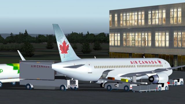 Screenshot 1 — Air Canada Bombardier CSeries 130
