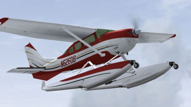 Screenshot 1 — Cessna U206G Stationair Float N626DB
