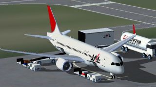 Screenshot 1 — Japan J-Air Bombardier CSeries 110