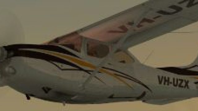 Screenshot 1 — Cessna 182RG VH-UZX